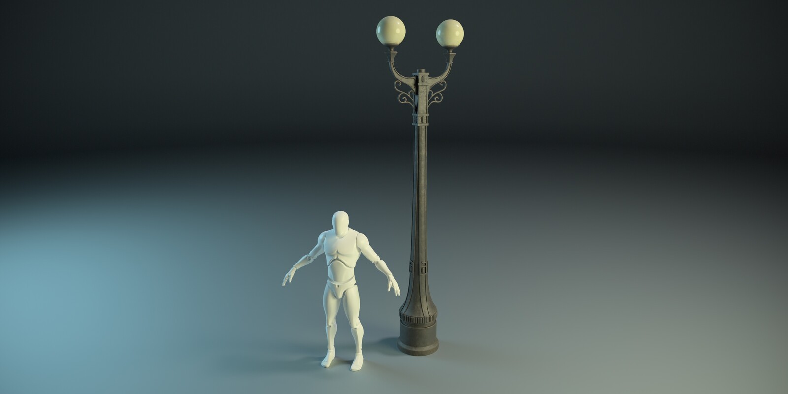 Street Lamp Prop DAZ by N/A