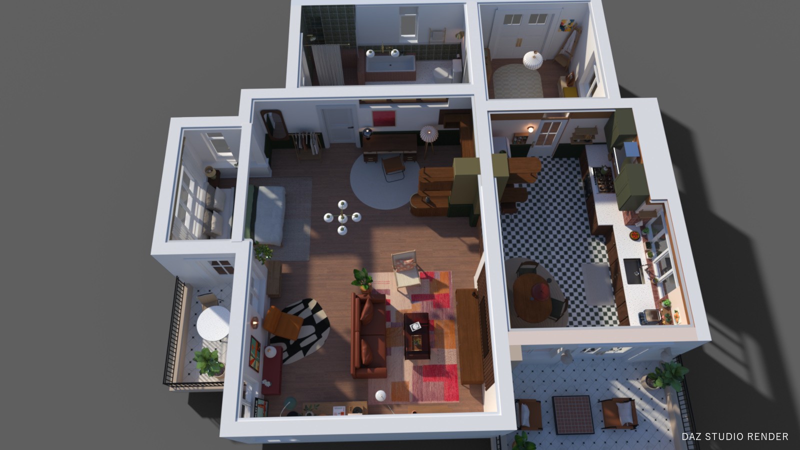 Mid-Century Apartment by N/A