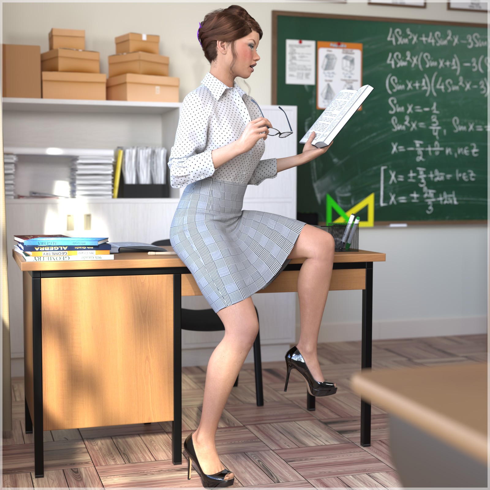 STZ Hot teacher by N/A