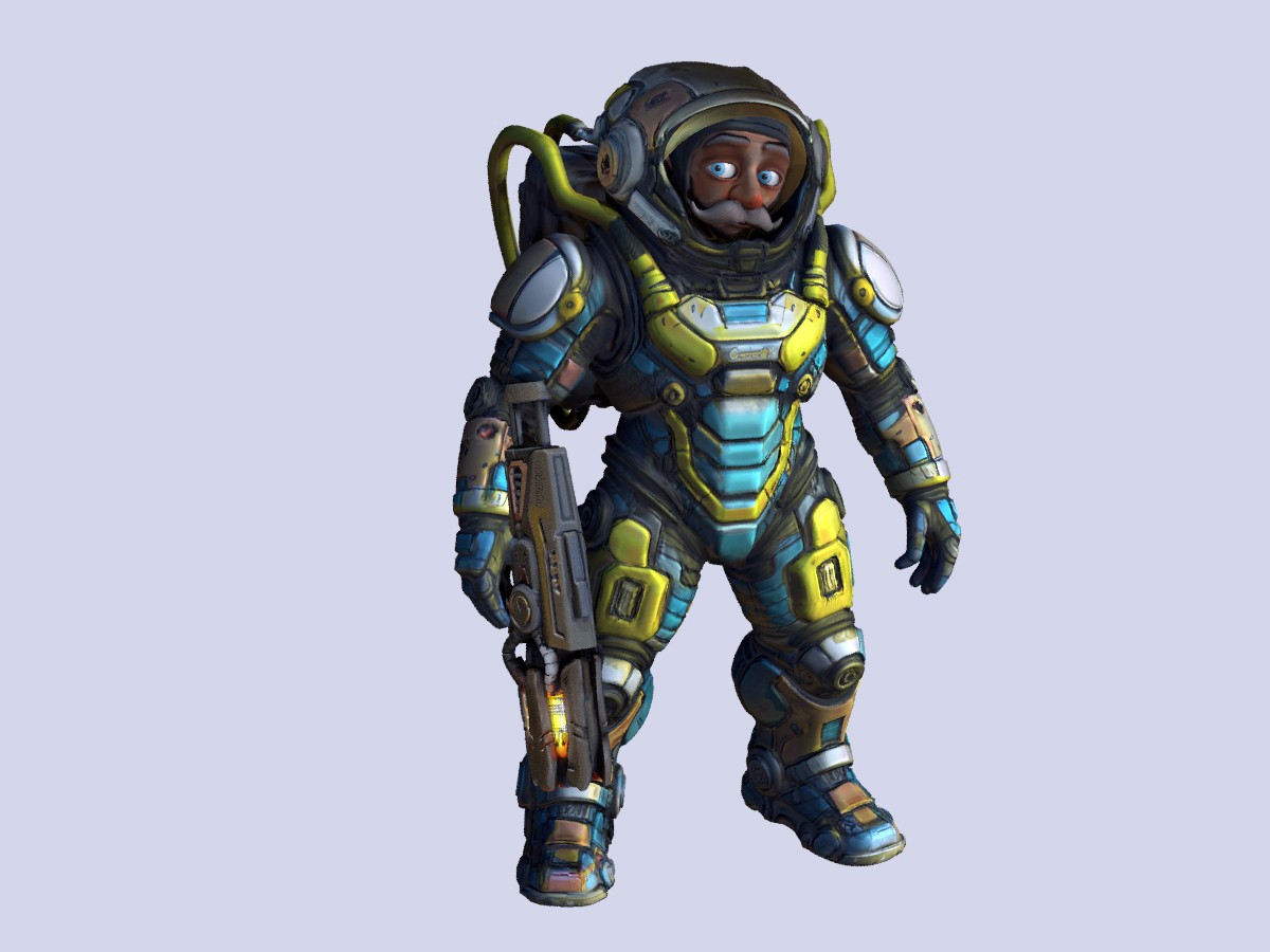 R-9 Male Astronaut by N/A