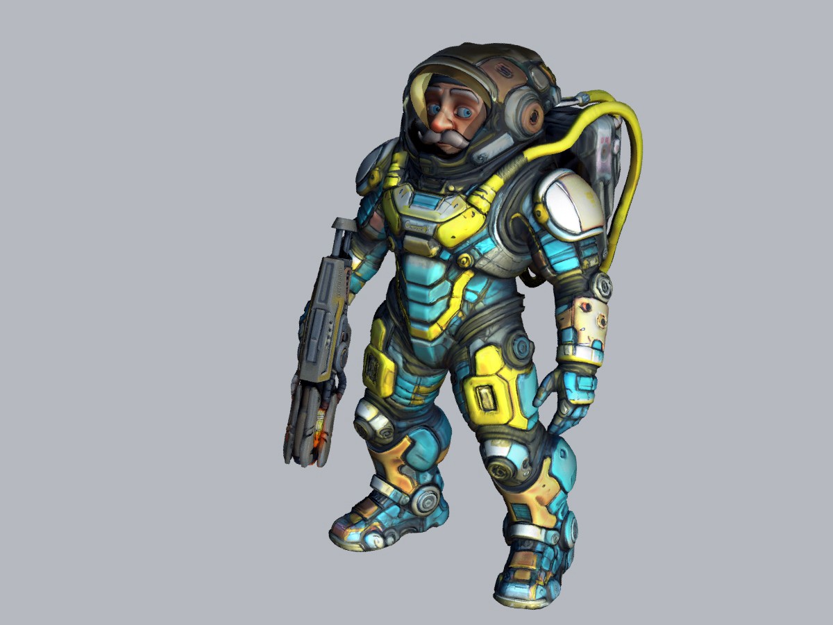 R-9 Male Astronaut by N/A