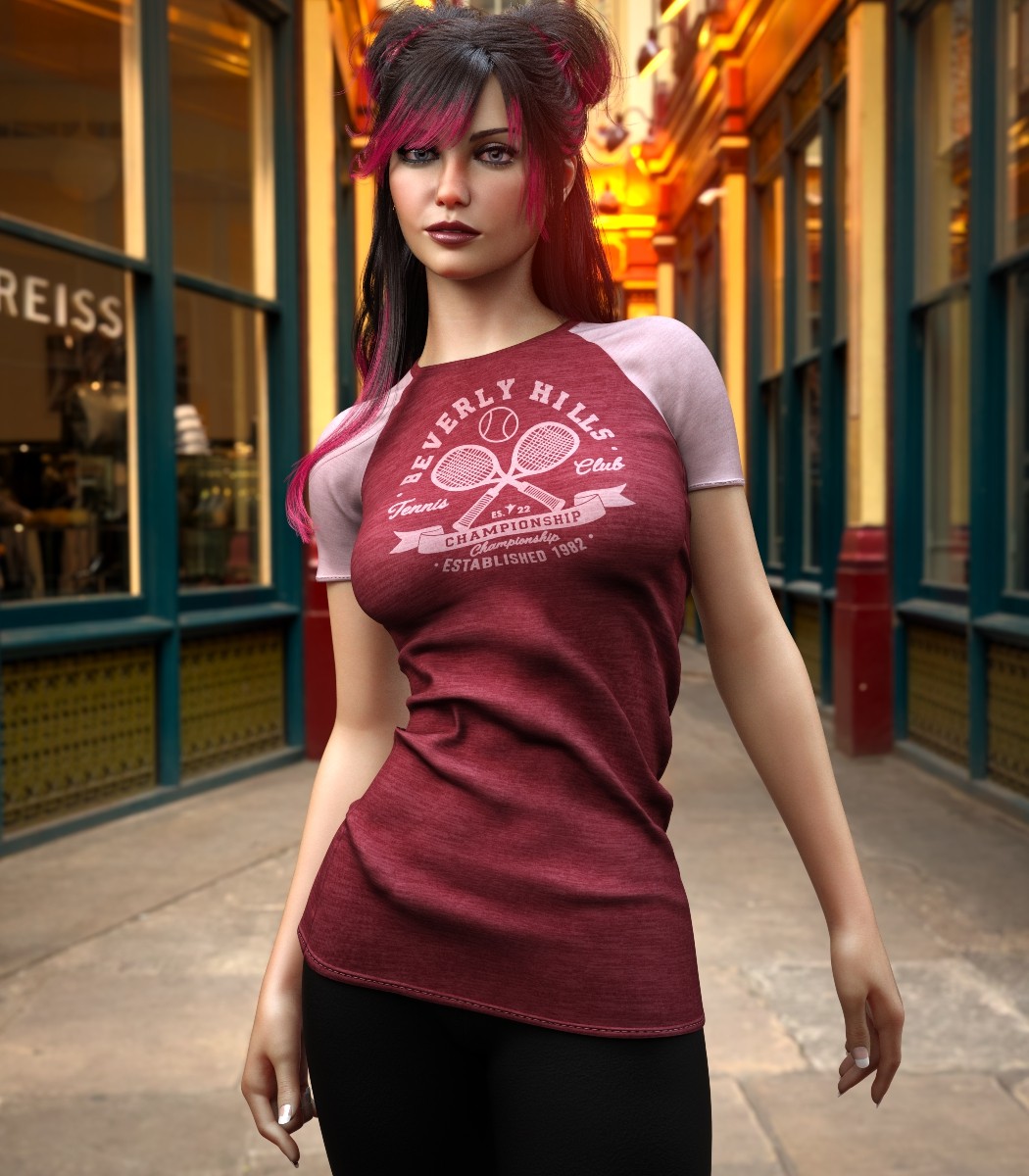 7th Ave: dForce Extra Long TShirt G8Fs/G9 by N/A
