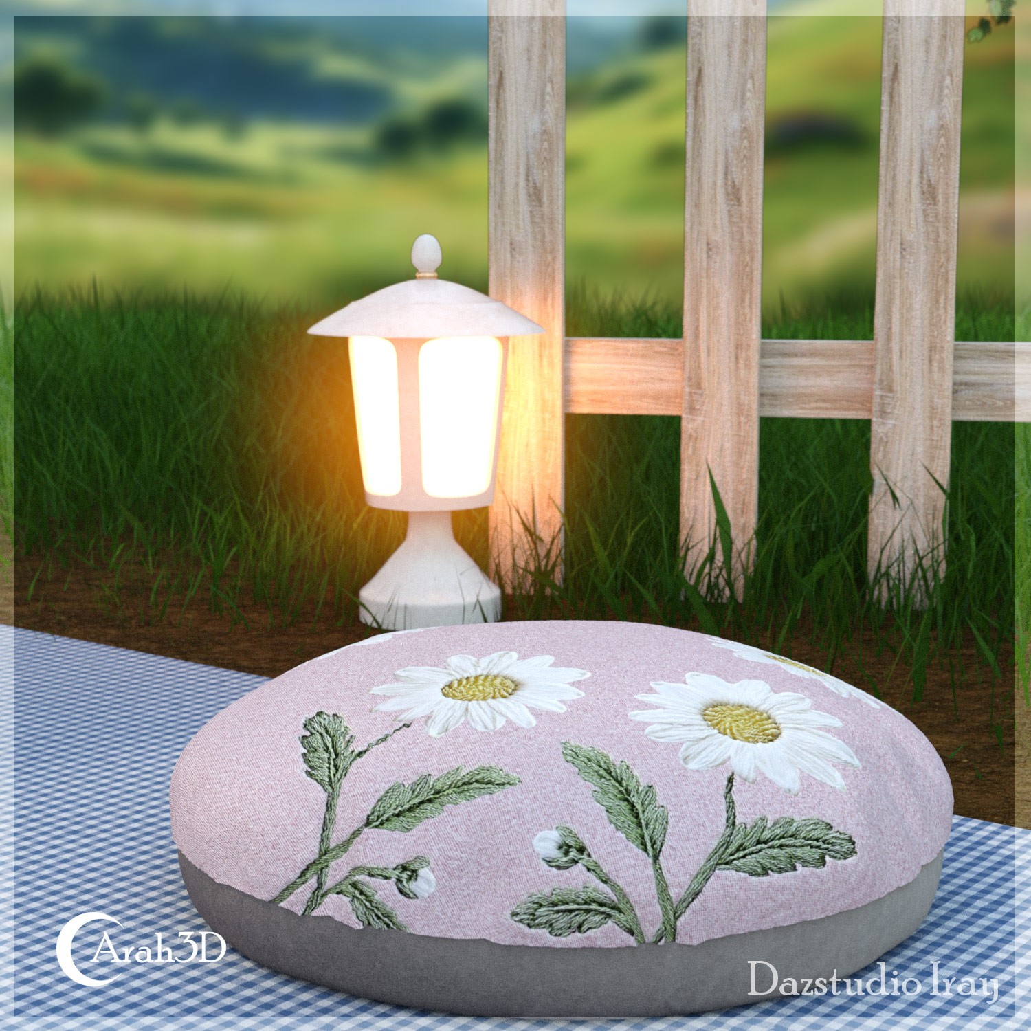 Arah3D Cottage Girl Props and Poses for G8F and G9 by N/A