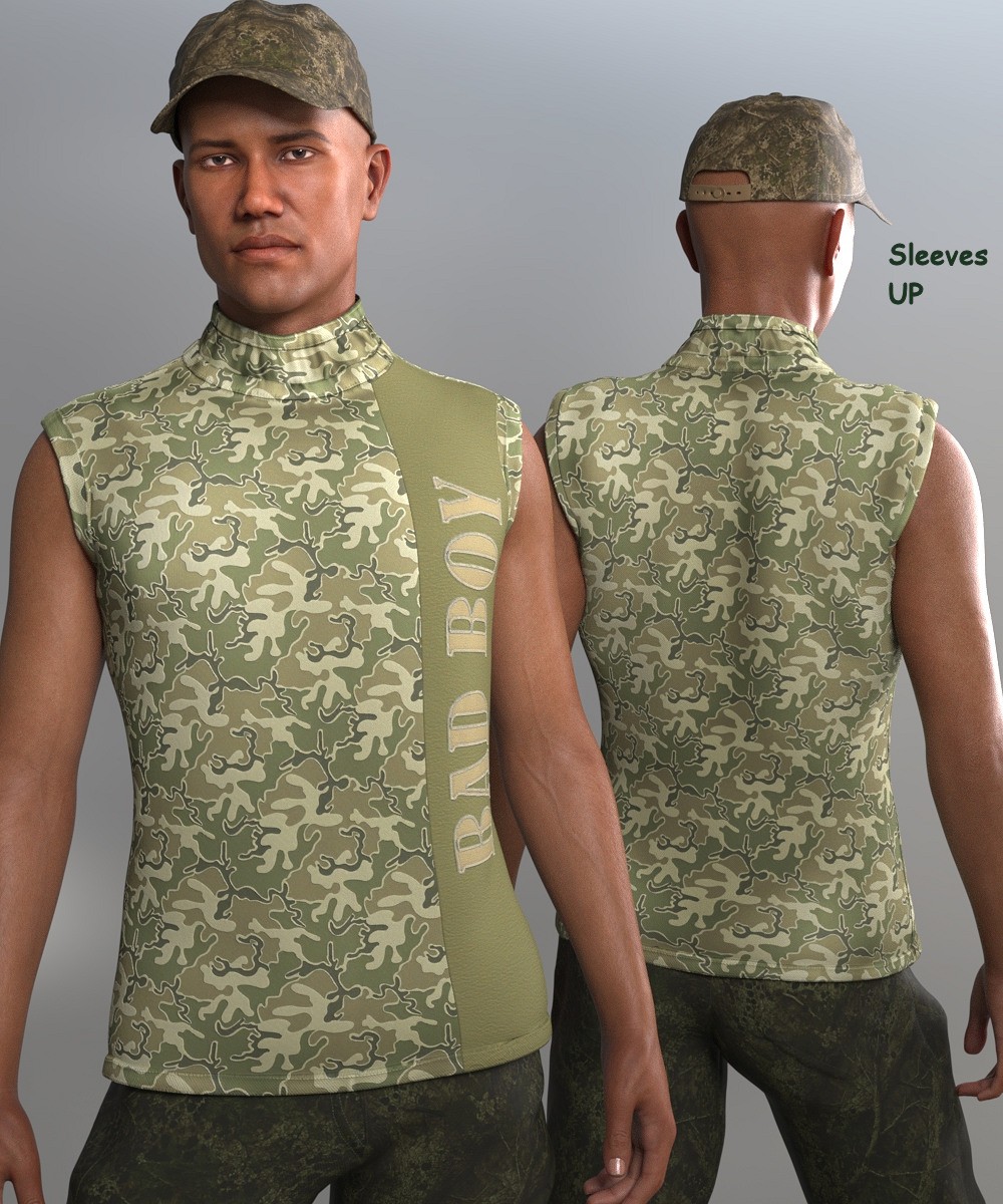 4Men Shirt 1 Genesis 8 Male by N/A