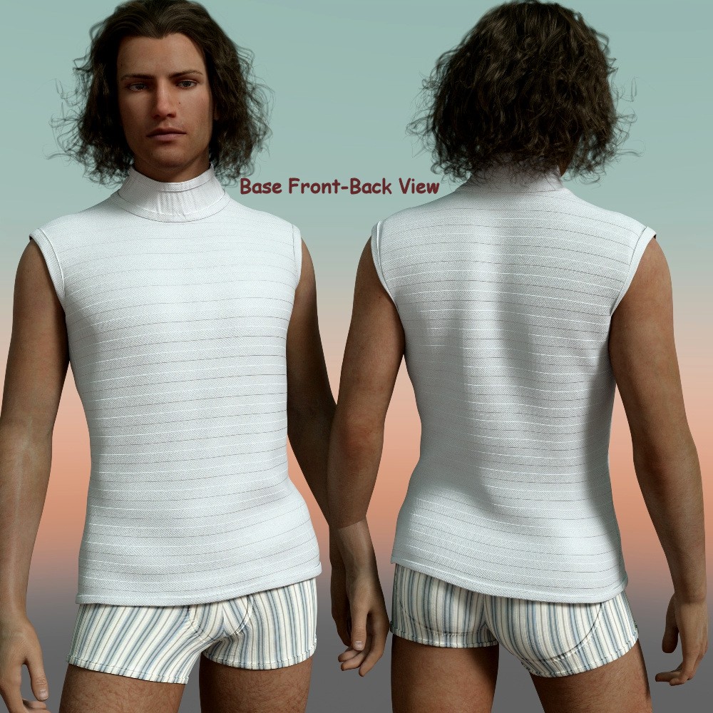 4Men Shirt 1 Genesis 8 Male by N/A