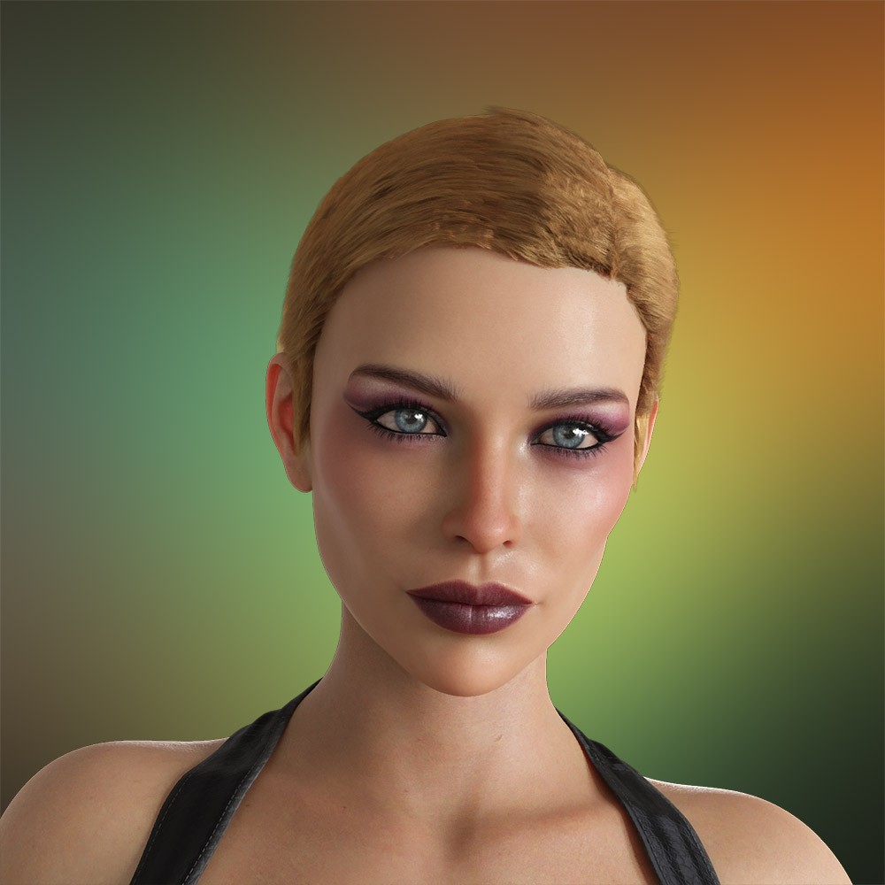Prae-Billie Hair For G8/G9 Daz by N/A