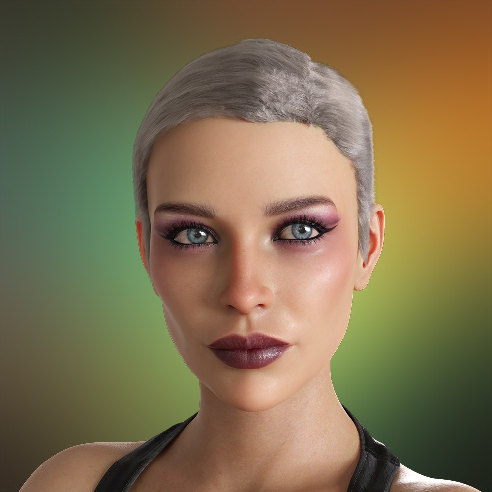 Prae-Billie Hair For G8/G9 Daz by N/A