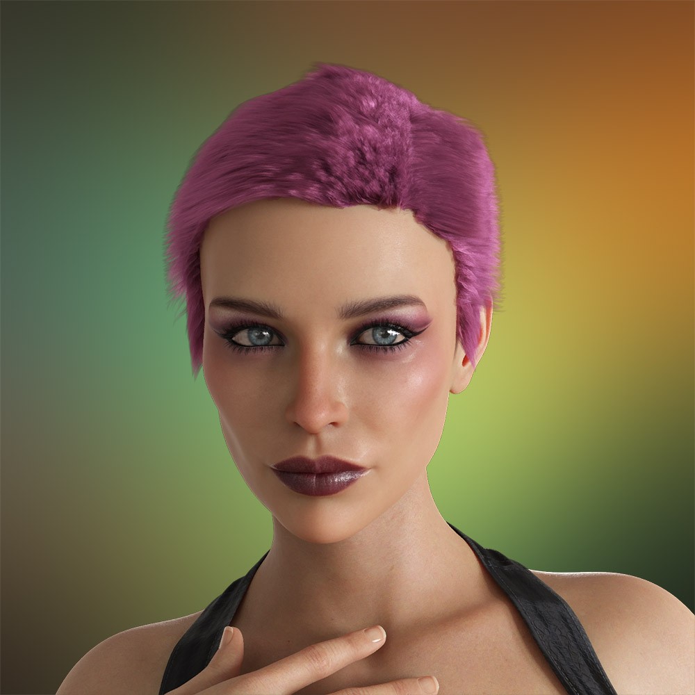 Prae-Billie Hair For G8/G9 Daz by N/A