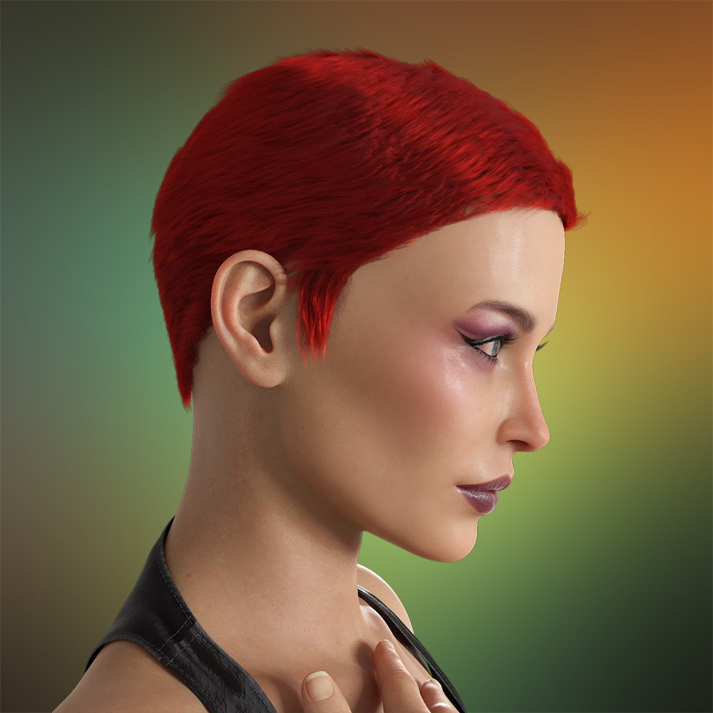 Prae-Billie Hair For G8/G9 Daz by N/A