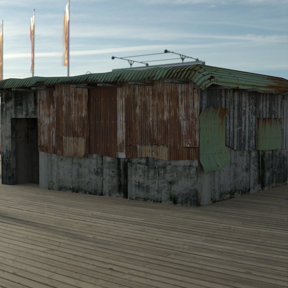 Shanty Town Buildings 1: Set 3 for DAZ Studio by N/A