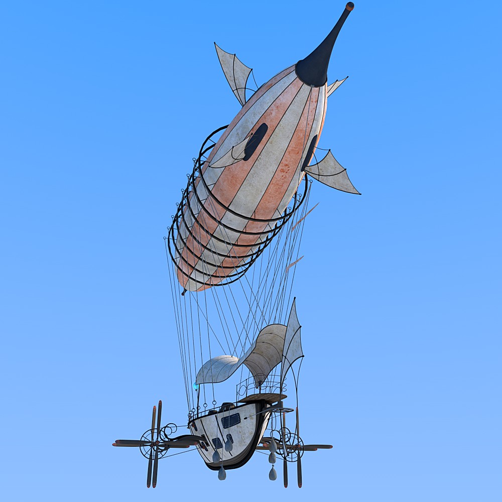Heavenly Zeppelin for Daz Studio by N/A