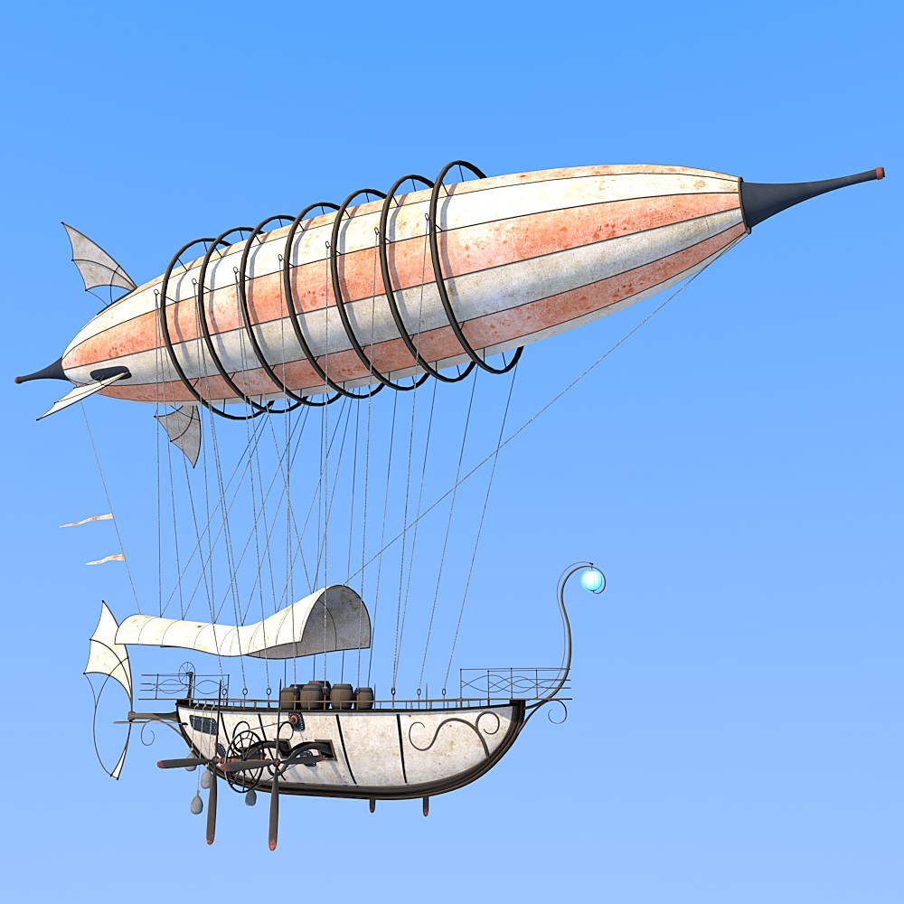 Heavenly Zeppelin for Daz Studio by N/A