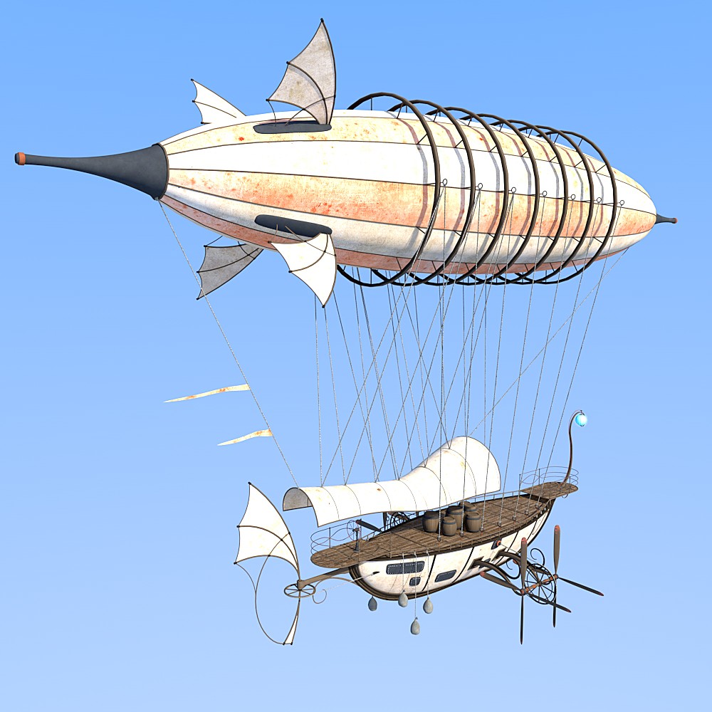 Heavenly Zeppelin for Daz Studio by N/A
