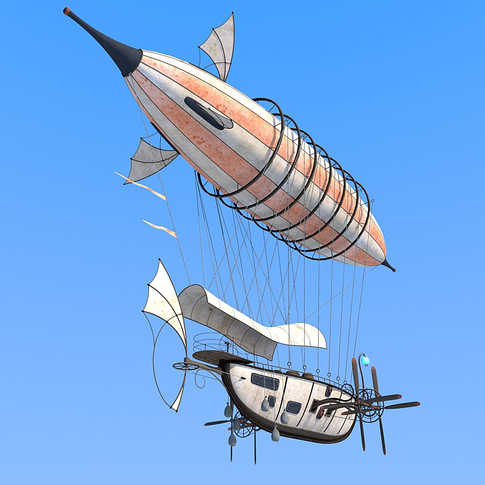 Heavenly Zeppelin for Daz Studio by N/A