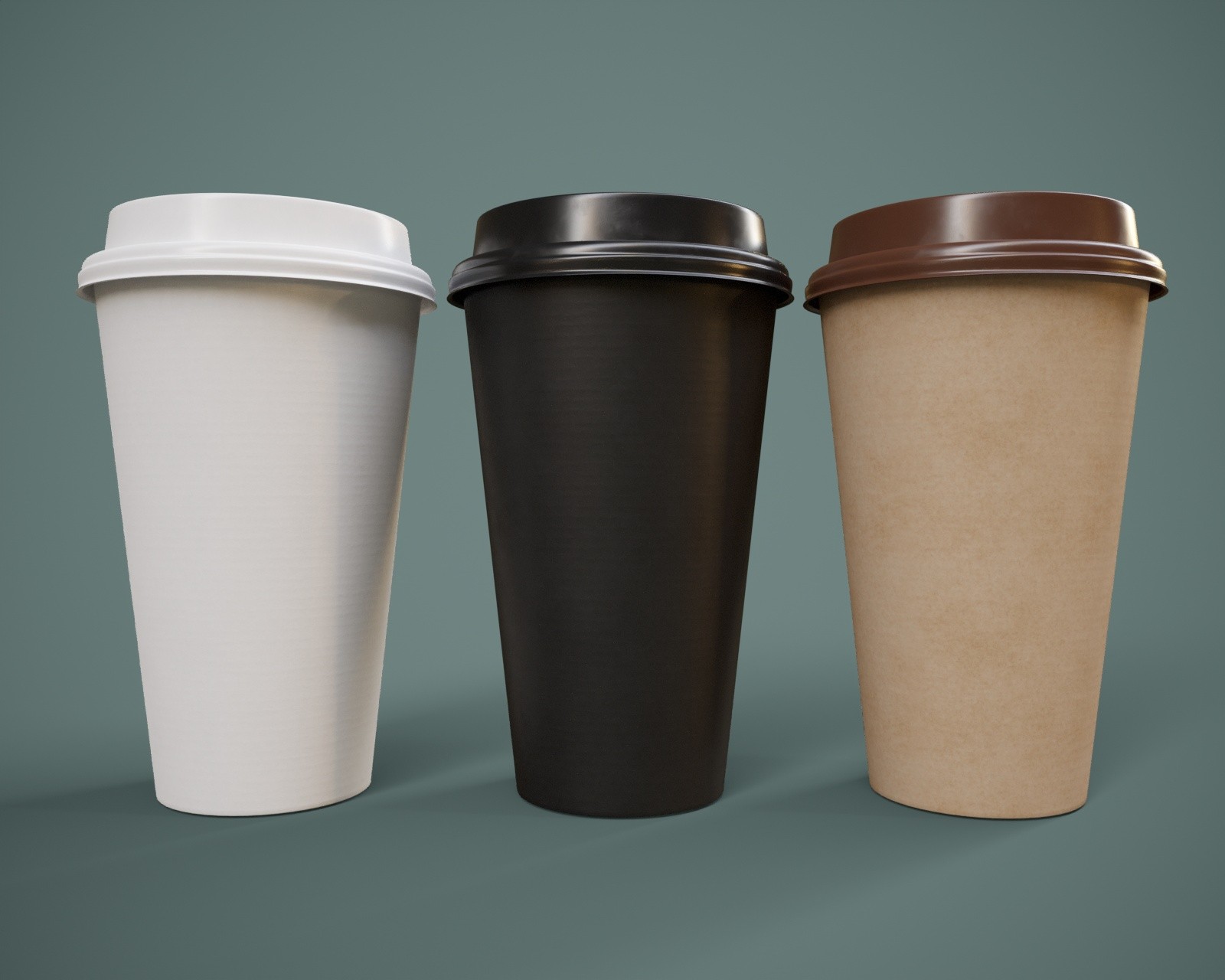 Coffee To Go Paper Cup with Poses G8FM G9 by N/A
