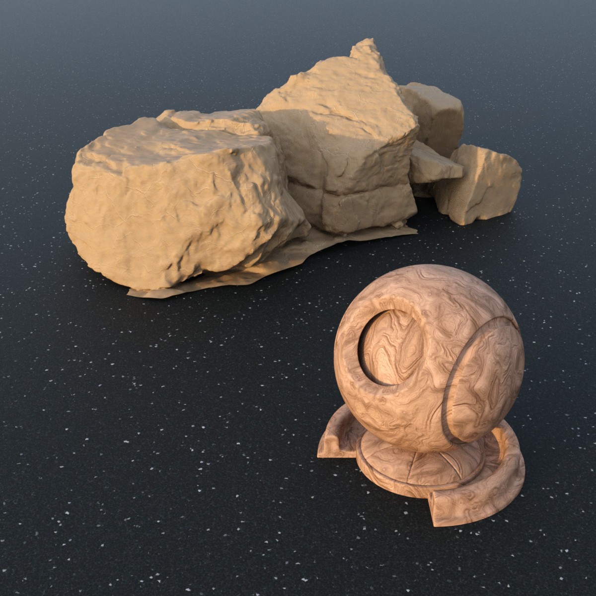 D/S Hard Surface Shaders by N/A