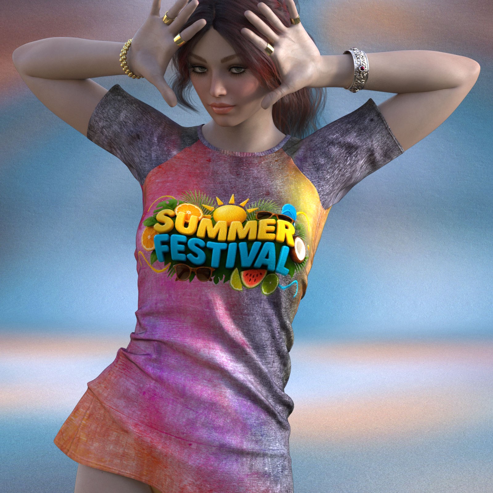DA-SweetHeart for dForce Extra Long TShirt Genesis8-8.1F-G9 by lilflame by N/A