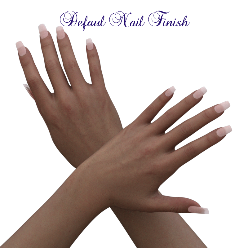 Mythic Worlds Nails Natural For Genesis 9 female by N/A