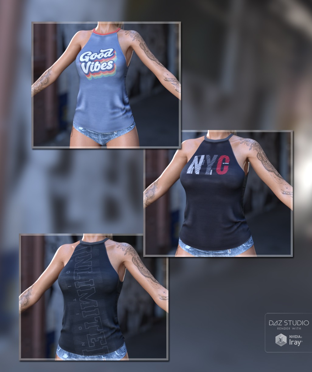 dForce Casual Halter G8FG8.1F G9 by N/A
