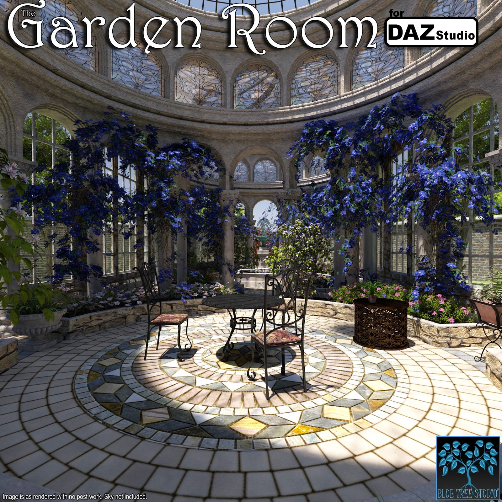 The Garden Room for Daz Studio by N/A