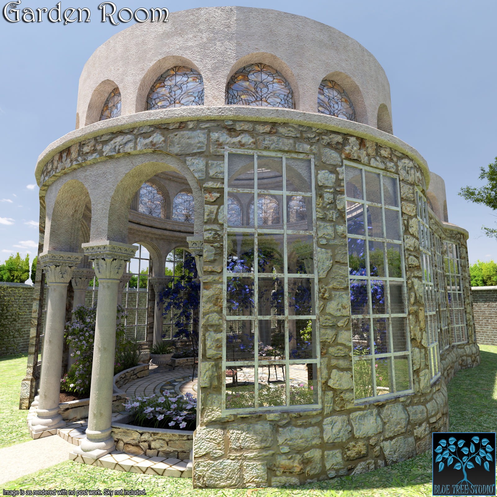 The Garden Room for Daz Studio by N/A