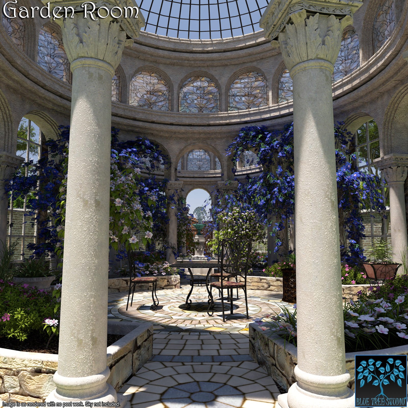 The Garden Room for Daz Studio by N/A