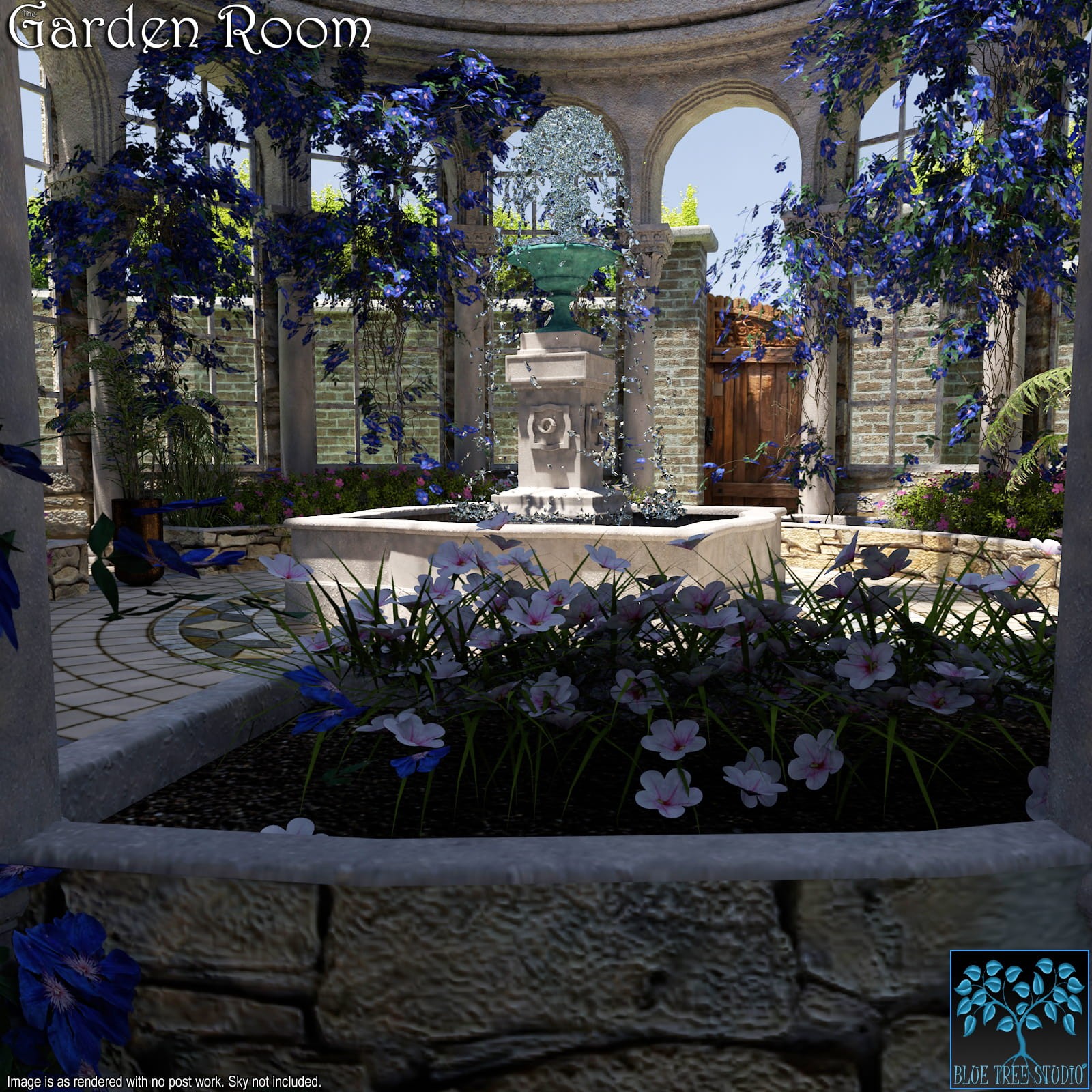 The Garden Room for Daz Studio by N/A