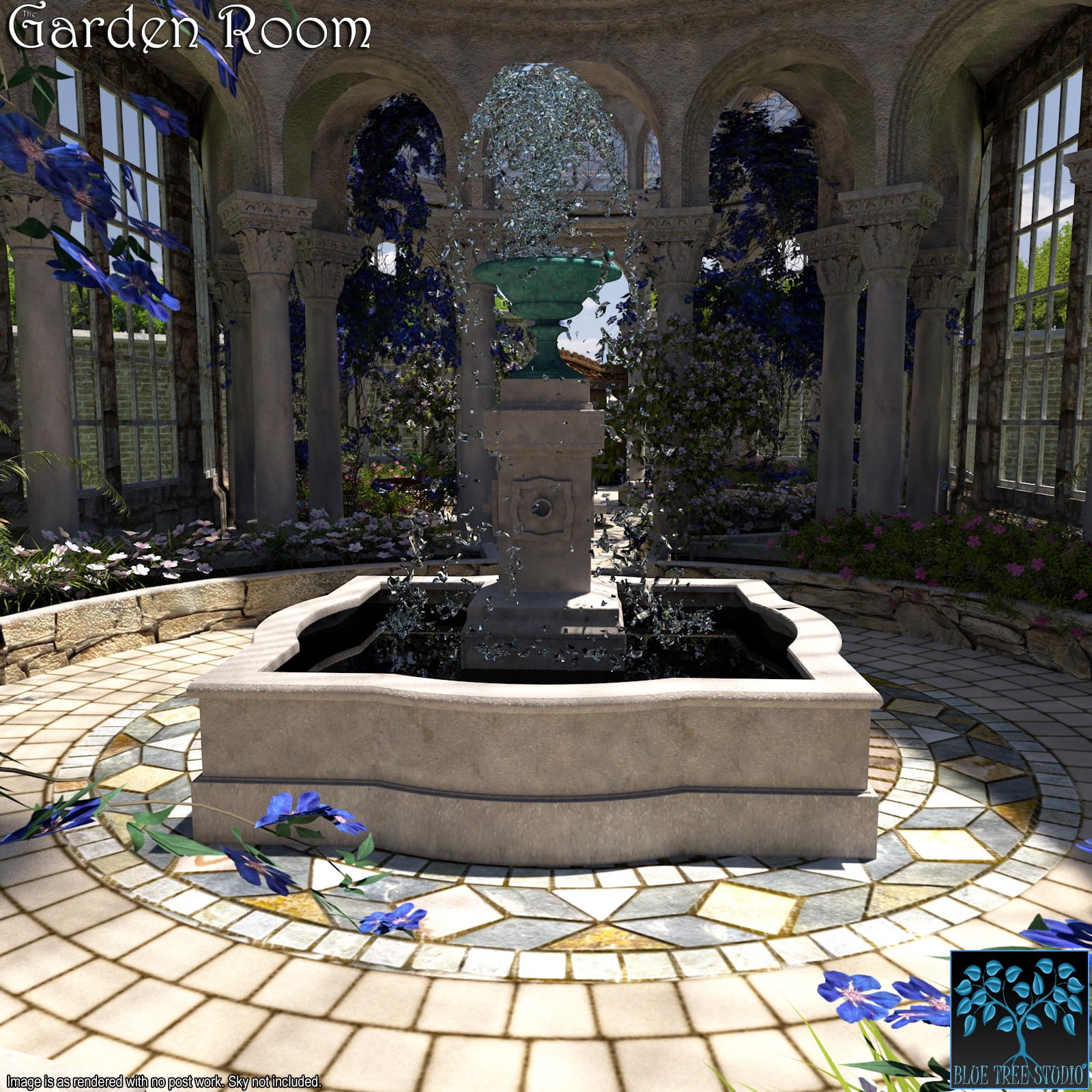 The Garden Room for Daz Studio by N/A