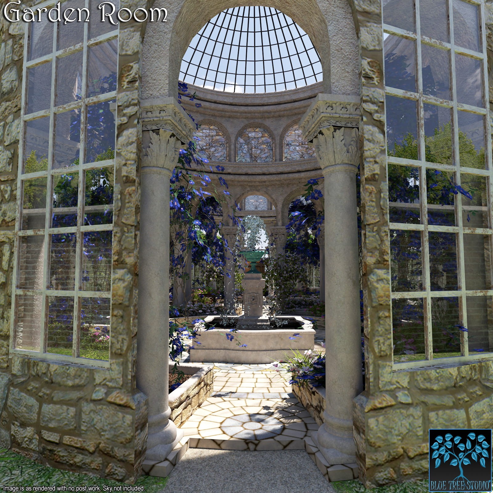 The Garden Room for Daz Studio by N/A