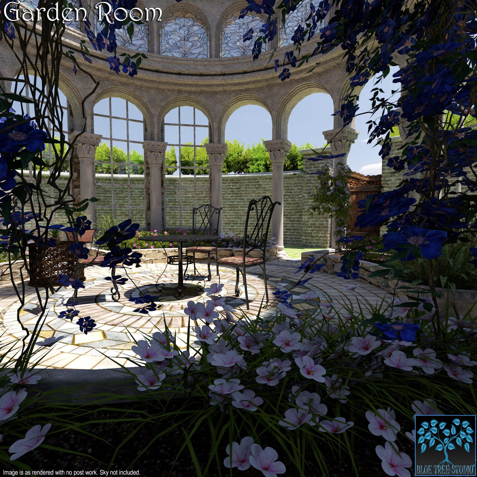 The Garden Room for Daz Studio by N/A