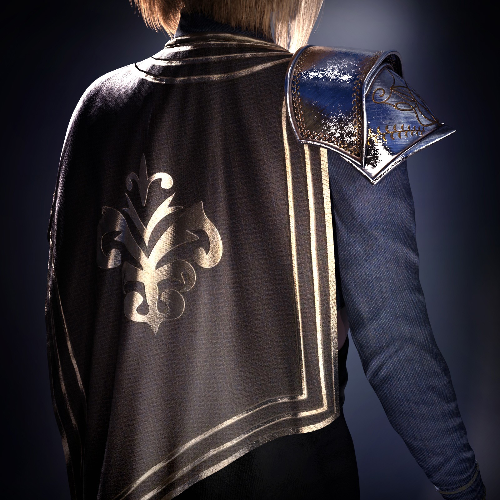 Stellar Officer Outfit for Genesis 8.1 Female and Genesis 9 by N/A