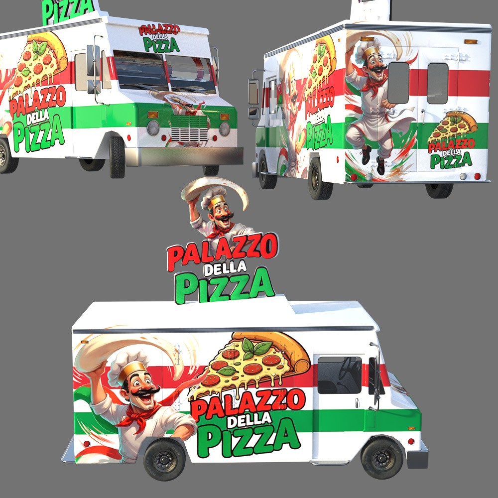 Food Truck Collection for Daz Studio by N/A
