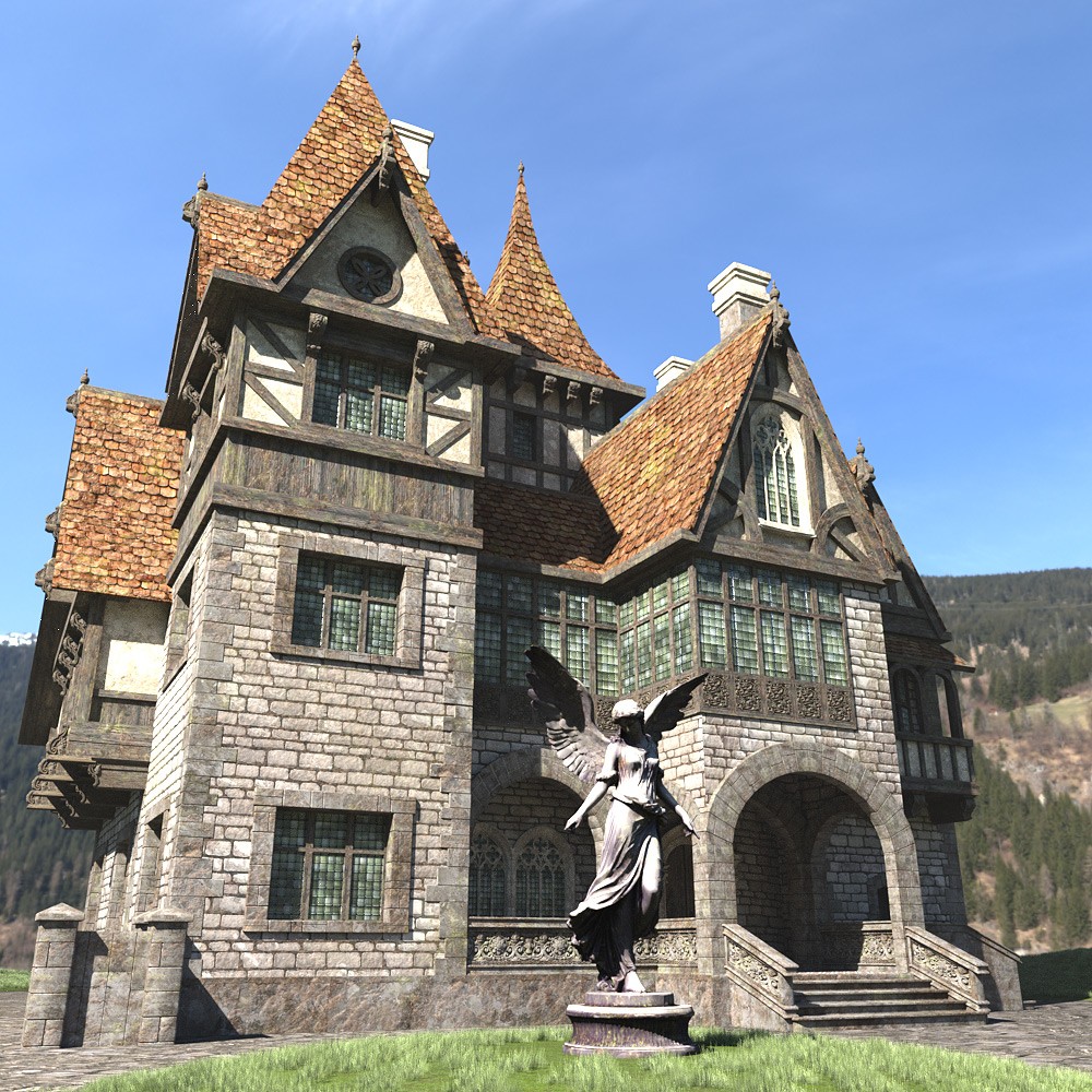 The Mansion for Daz Studio by N/A
