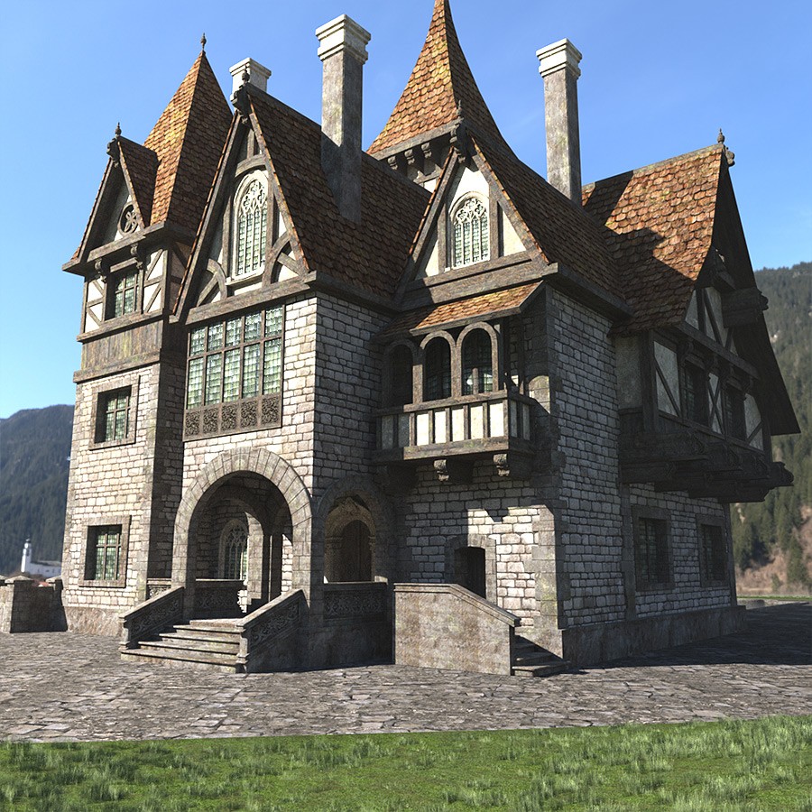 The Mansion for Daz Studio by N/A
