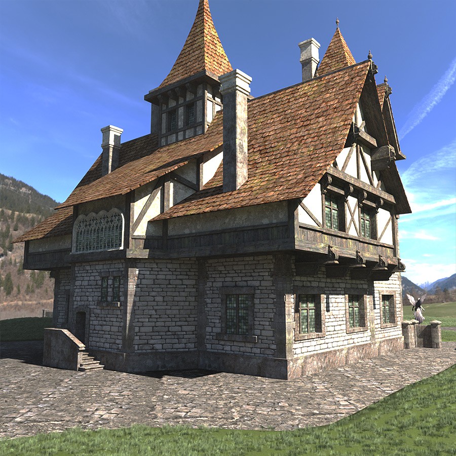 The Mansion for Daz Studio by N/A