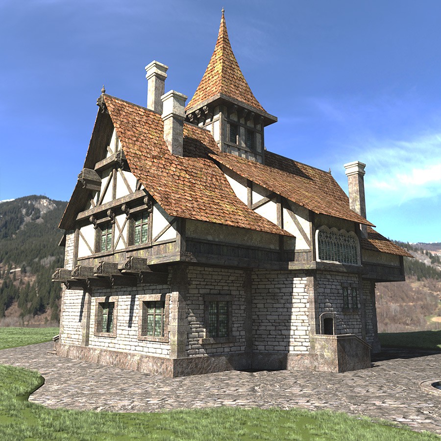 The Mansion for Daz Studio by N/A