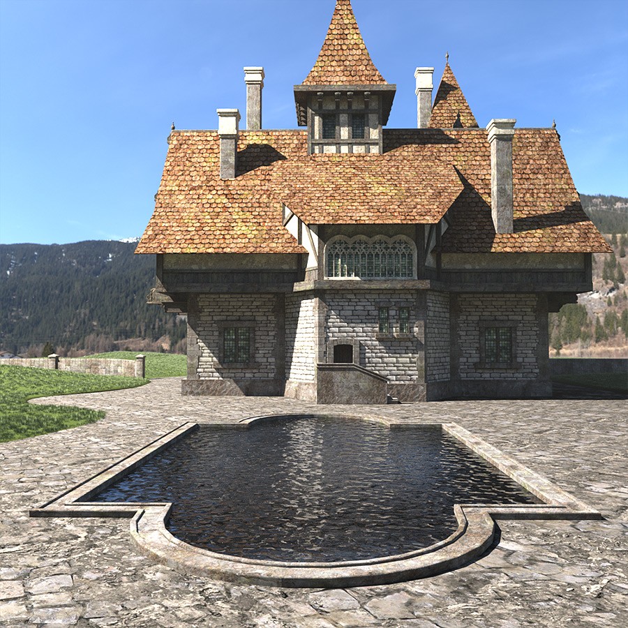 The Mansion for Daz Studio by N/A