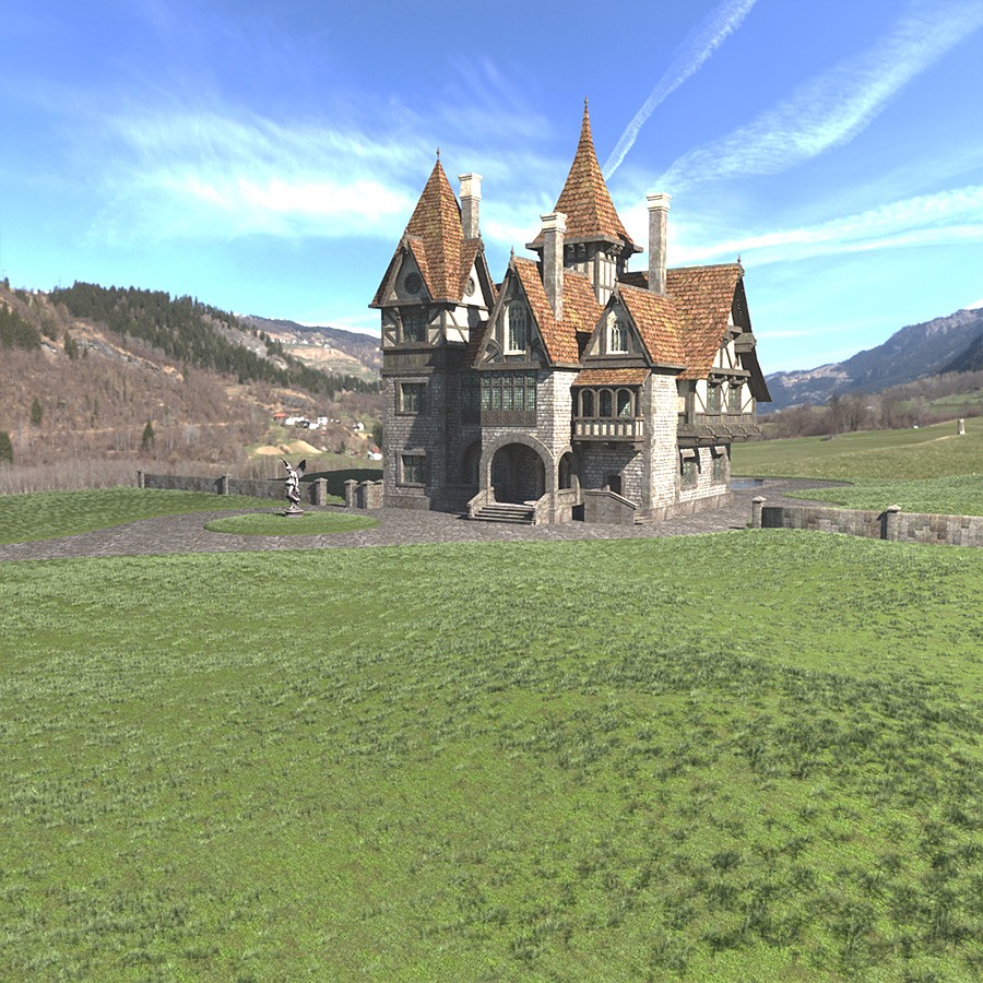 The Mansion for Daz Studio by N/A