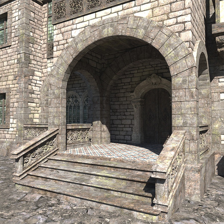 The Mansion for Daz Studio by N/A