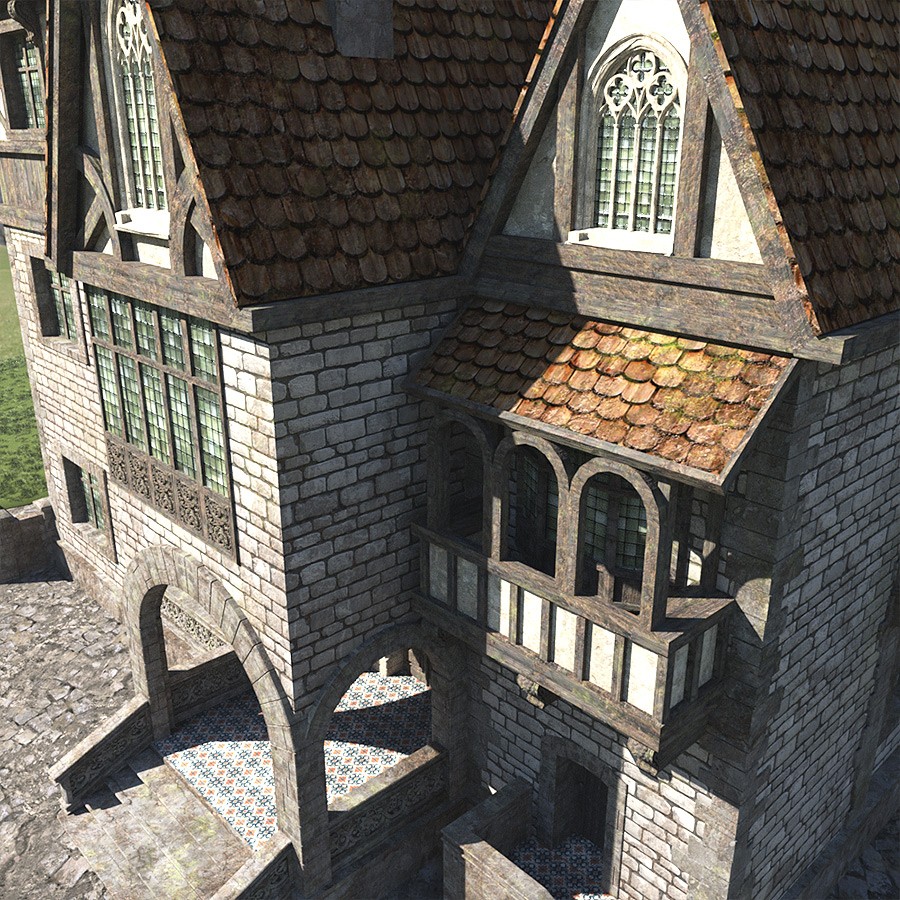 The Mansion for Daz Studio by N/A