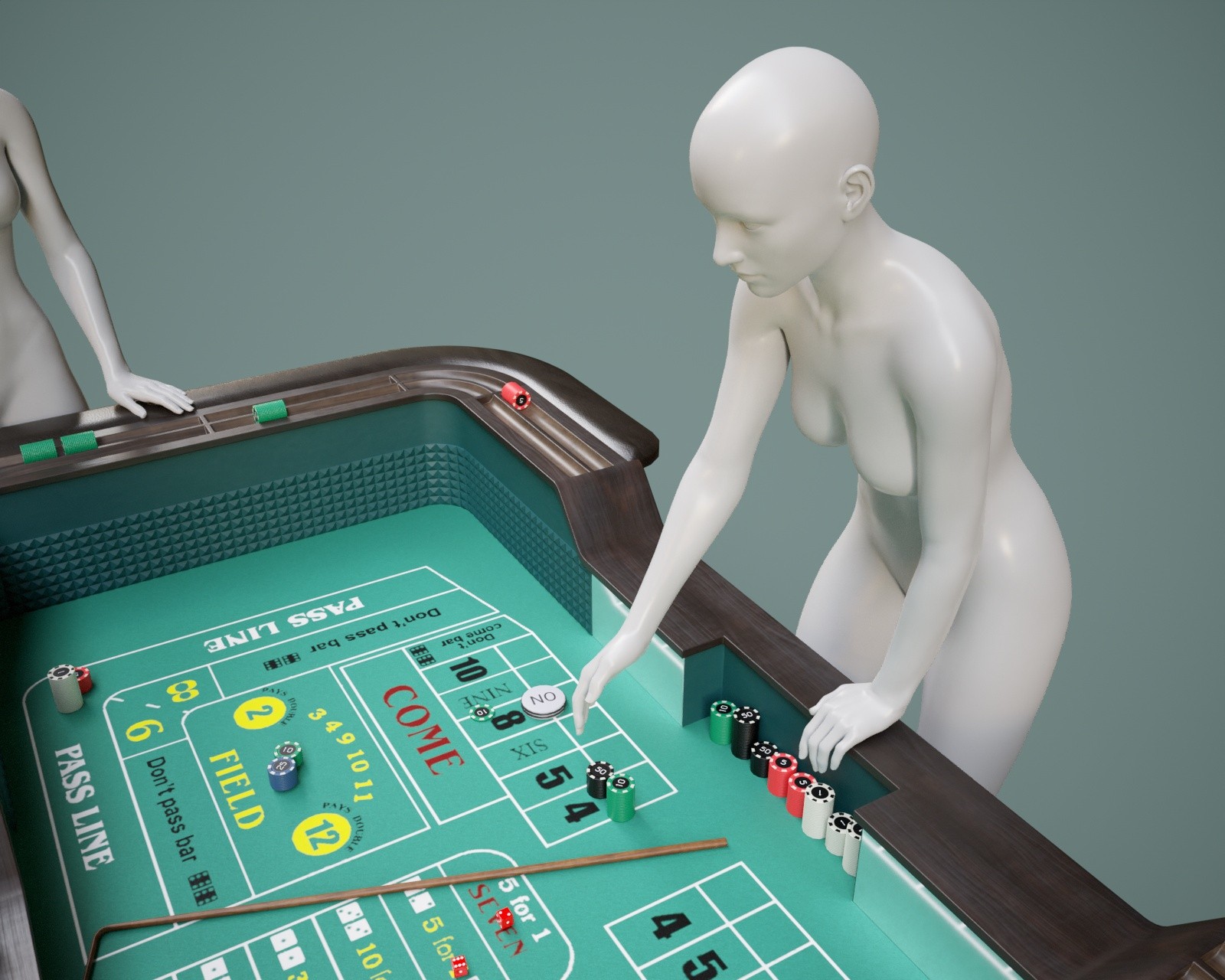Craps Table Prop with Poses for G9 G8FM by N/A