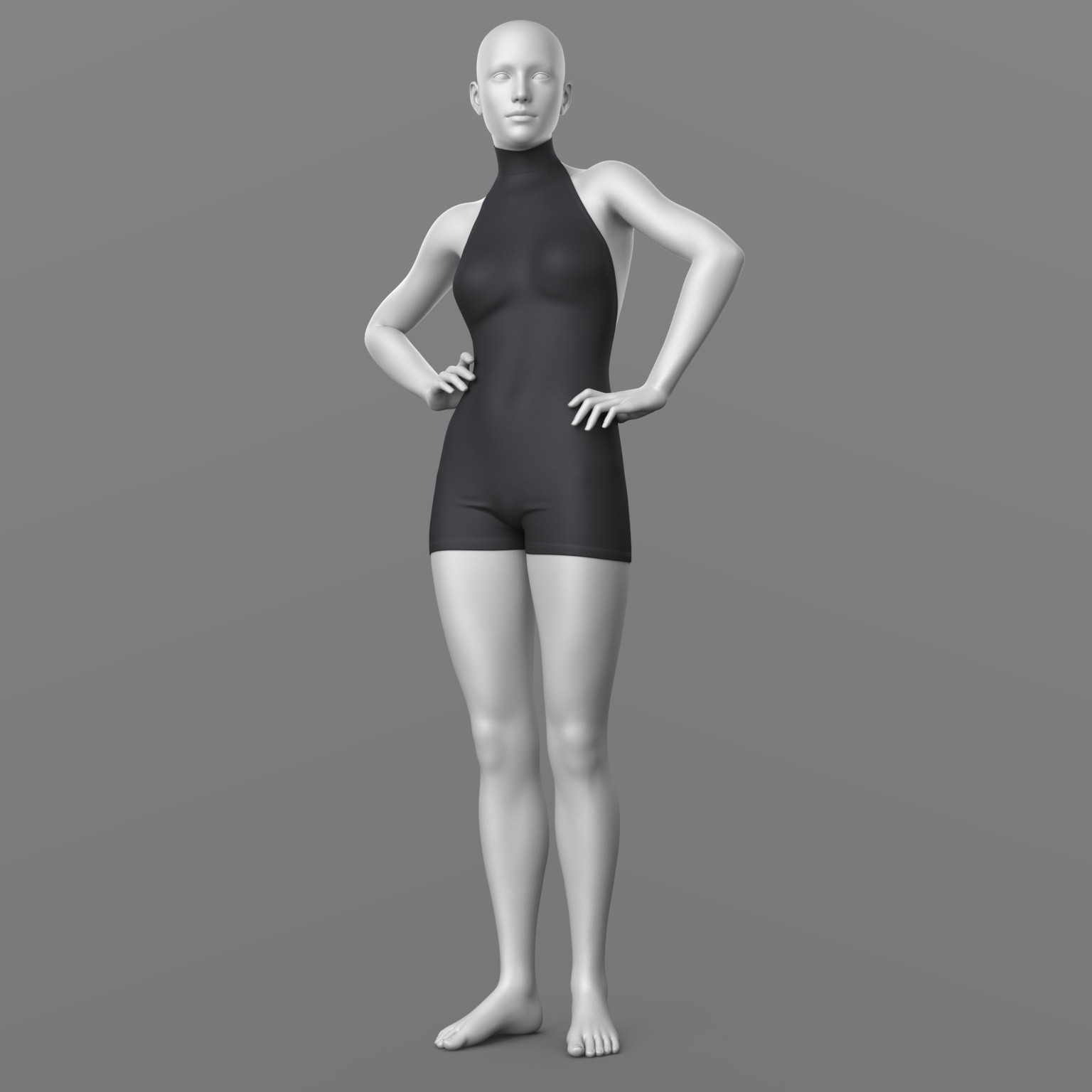 Sports Jumpsuit 02v G8 Female by N/A