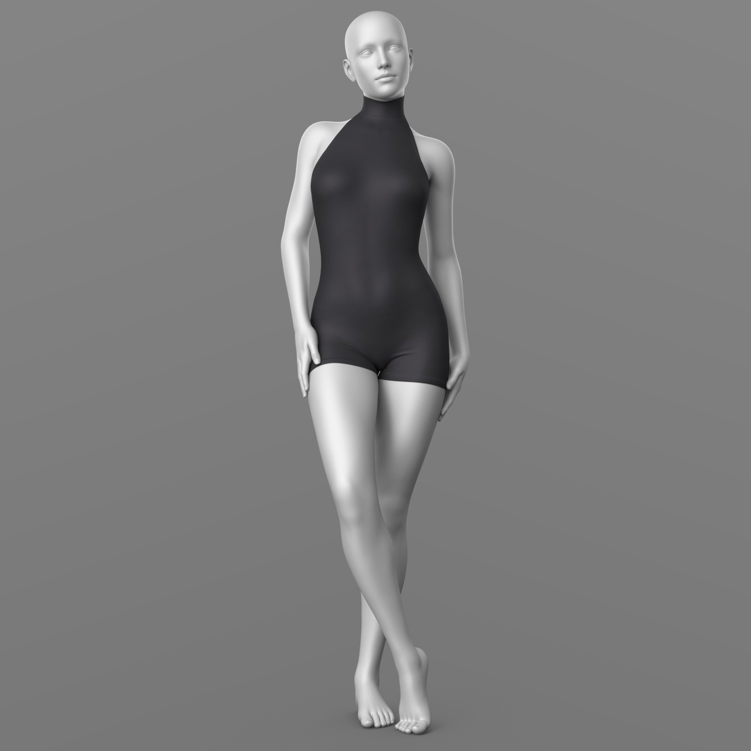Sports Jumpsuit 02v G8 Female by N/A
