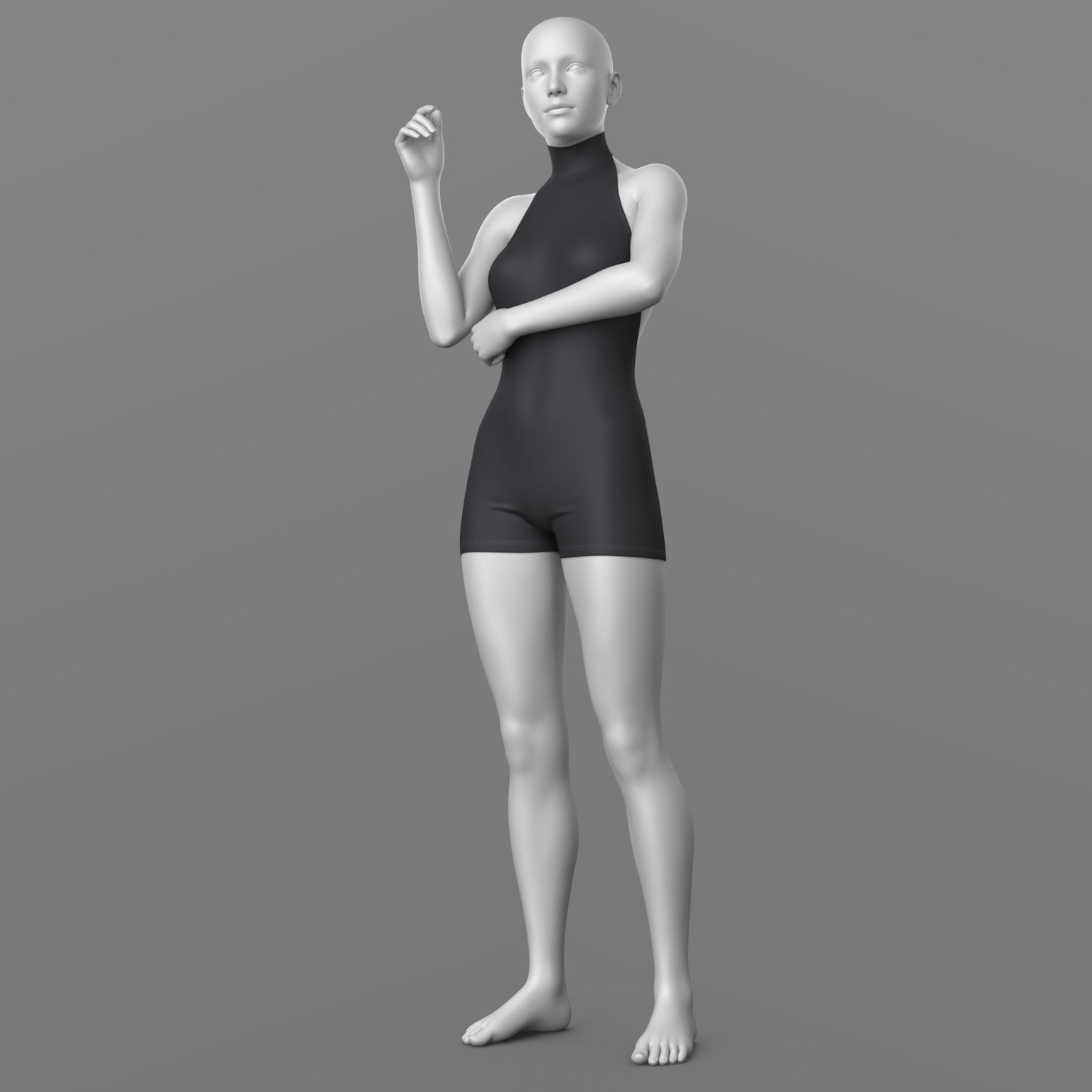 Sports Jumpsuit 02v G8 Female by N/A