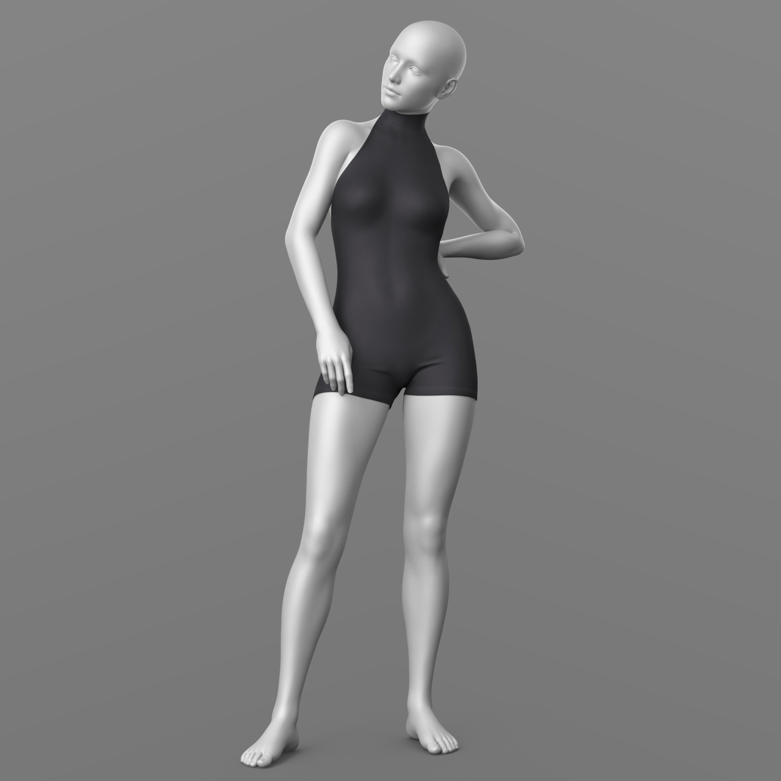 Sports Jumpsuit 02v G8 Female by N/A