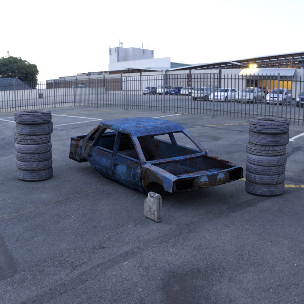 Shanty Town Buildings 1: Accessories for DAZ Studio by N/A