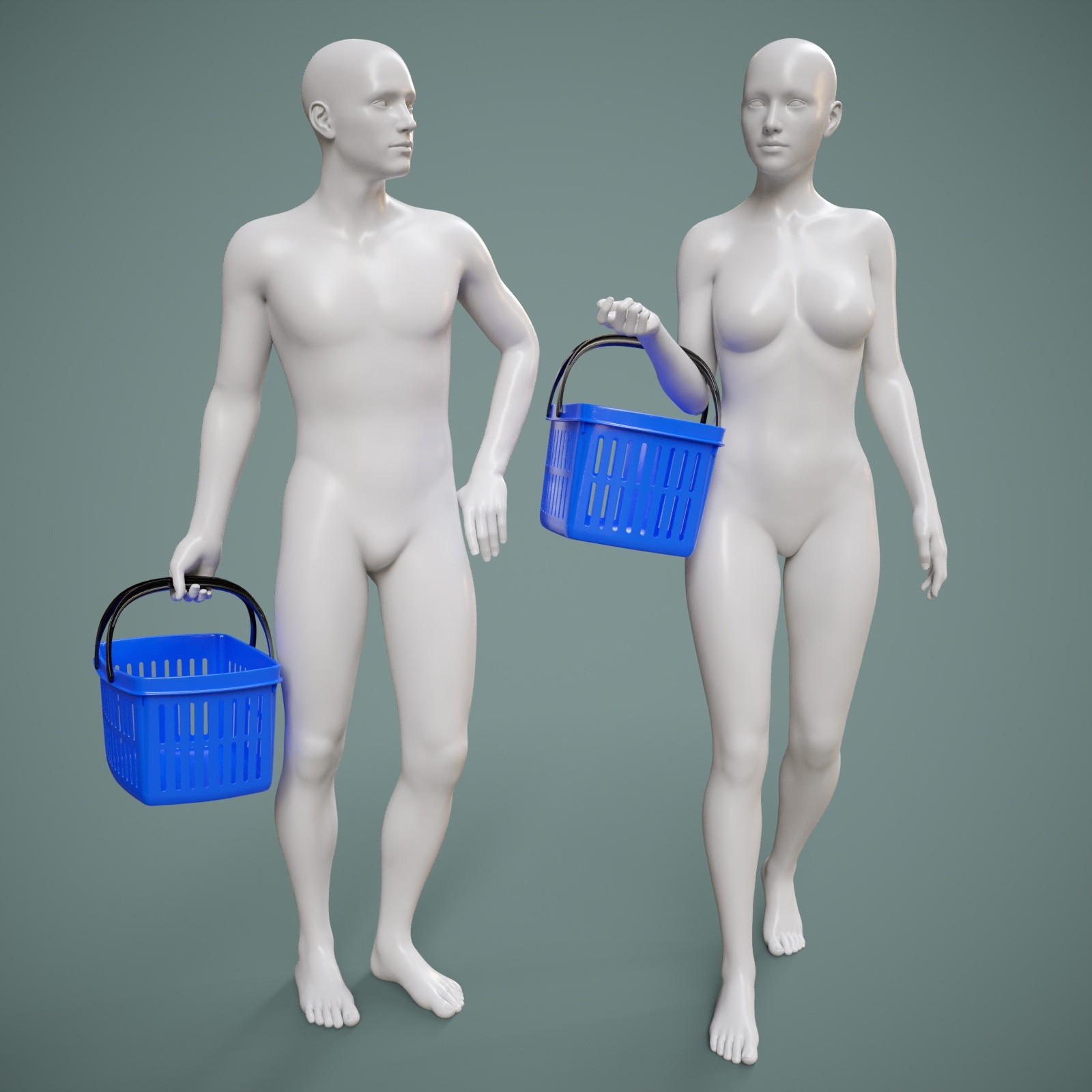 Shopping Basket Prop and Poses for G9 G8FM by N/A
