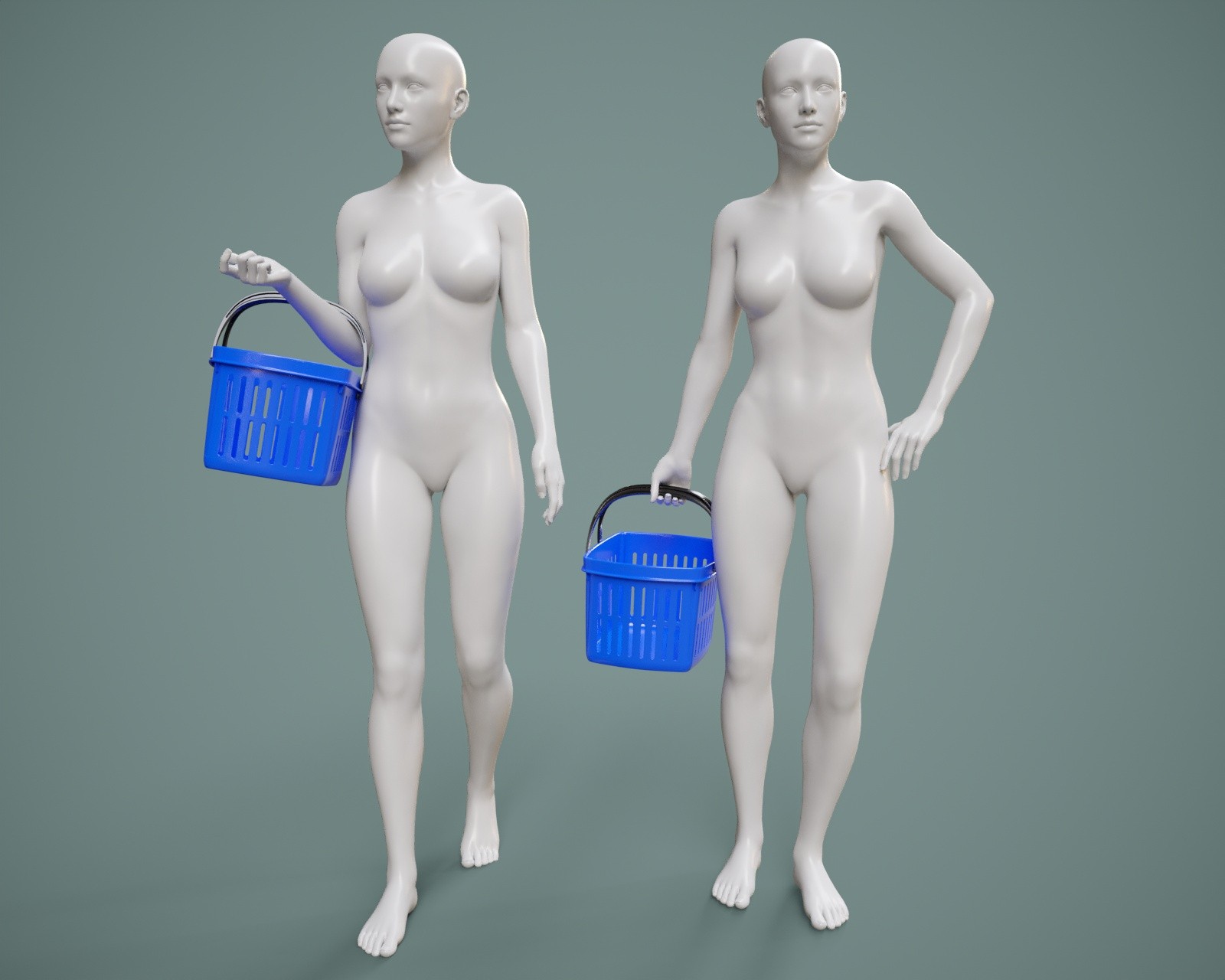 Shopping Basket Prop and Poses for G9 G8FM by N/A