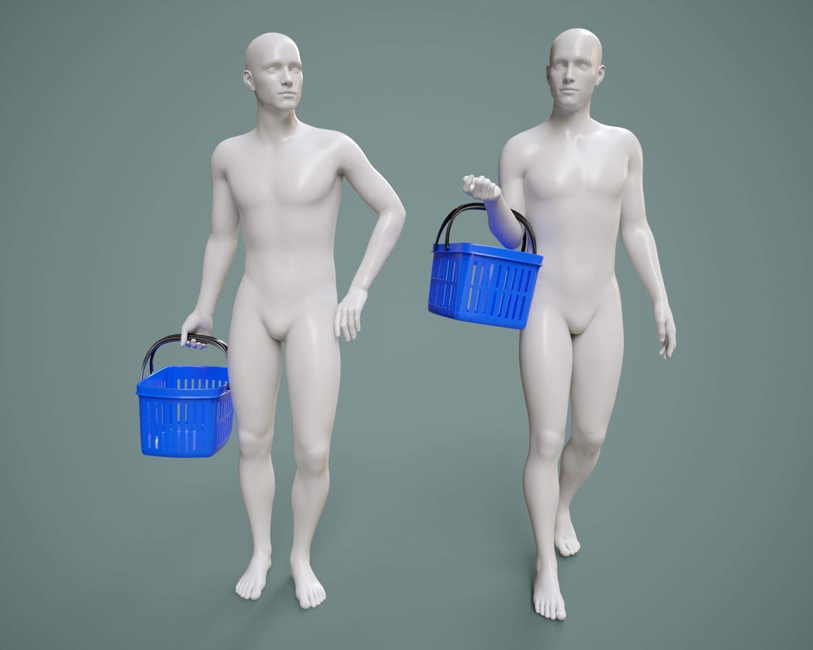 Shopping Basket Prop and Poses for G9 G8FM by N/A