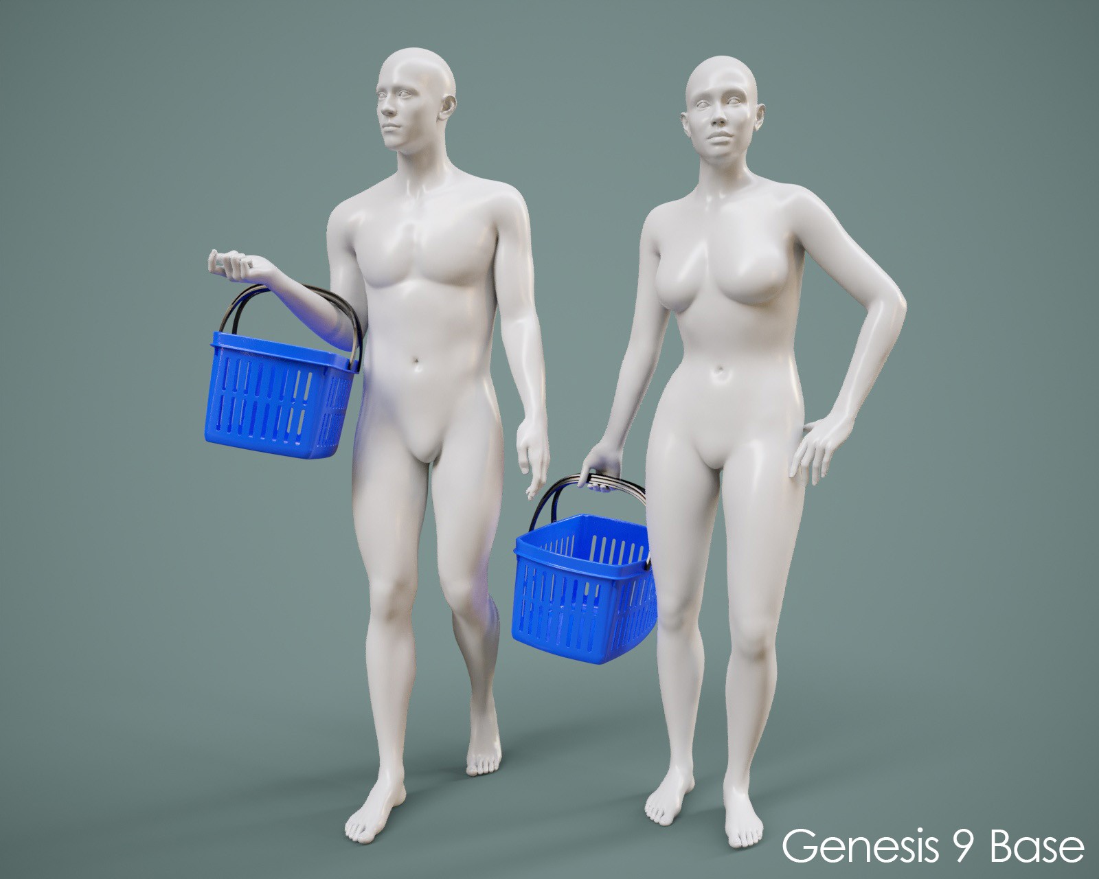 Shopping Basket Prop and Poses for G9 G8FM by N/A